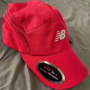 New Balance 5 panel running hat